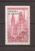 Franta 1957 - Catedrala din Rouen (supratipar Consiliul Europei), MNH, Nestampilat