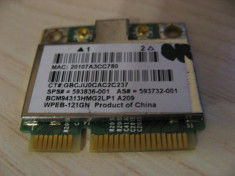 Placa wireless laptop HP ProBook 6460b, BCM94313HMG2LP1, 593836-001, 593732-001 foto