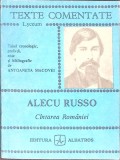 CANTAREA ROMANIEI, TEXTE COMENTATE-ALECU RUSSO-355385