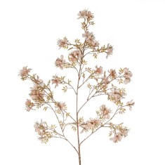 Floare Artificială, Tulpină Lungă, Floricele Mici, Culoare Roz, 103 cm