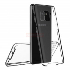 Husa de silicon 360 fata / spate Samsung Galaxy A8 2018 ; A8 Plus 2018 foto