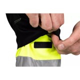 Pantaloni de lucru, reflectorizanti, negru si galben, model Hi-Vis, marimea M/50, NEO