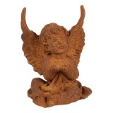 Cumpara ieftin Figurina Inger polirasina maro 9x8x12 cm