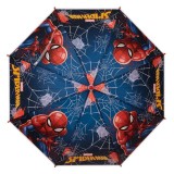 Umbrela de Ploaie Baston Automata Rosie Spiderman pentru Copii 68cm Webair