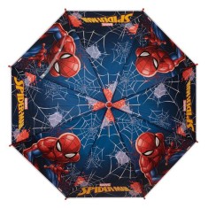 Umbrela de Ploaie Baston Automata Rosie Spiderman pentru Copii 68cm Webair