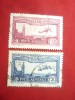 Serie - Aviatie 1930 Franta , 2 val. stampilate, Stampilat