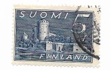 Finlanda - Timbre zilnice, 1930 - 5 Mk, obliterat