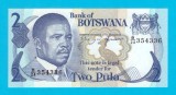 Bancnotă Botswana (pick 7) 2 Pula 1982 UNC serie: 354336