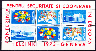 TSV$ - 1973 LP 833 BLOC OSCE cu EROARE MNH/** LUX foto