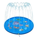 Piscina copii tip fantana 1.7 metri cu jeturi de apa in forma circulara