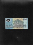 Rar! Sri Lanka 200 rupees rupii 1998 unc seria467925 polymer