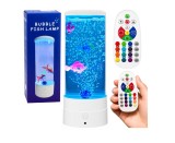 Lampa de veghe decorativa cu pestisori, lumina LED RGB, 16 culori, alb, Lean 31098