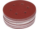 Set 50 Discuri Abrazive Velcro, 150Mm, 6 Gauri, P100
