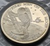 5 Dollars 1989 Marshall Islands,20th Anniversary - First Men on the Moon, km# 13, unc, 39,15 mm, Australia si Oceania