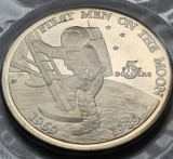 5 Dollars 1989 Marshall Islands,20th Anniversary - First Men on the Moon, km# 13, unc, 39,15 mm, Australia si Oceania