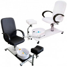 Unitate Salon Pedichiura cu Scaun, Suport Picior si Cadita RJ8302 SPCC foto