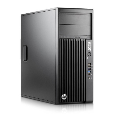 Workstation HP Z230 Tower, CPU Intel Quad Core i5-4690 3.50 - 3.90GHz, 8GB DDR3 ECC, 240GB SDD, Intel Integrated HD Graphics 4600, DVD-RW NewTechnolog foto