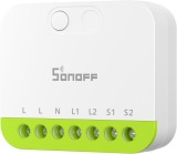 Releu Smart Sonoff MINI-ZB2GS, ZigBee, 2 canale, 16A, Alb