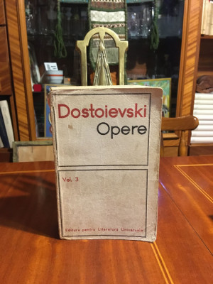 DOSTOIEVSKI - Opere 3 (757 pag.). Umiliti si obiditi. Amintiri din Casa Mortilor foto