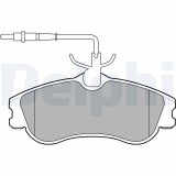 DELPHI LP1607 set placute frana,frana disc