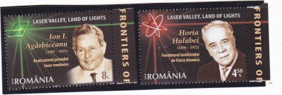 LASER VALEY 2016 ,LP 2122 , MNH ** ROMANIA. foto