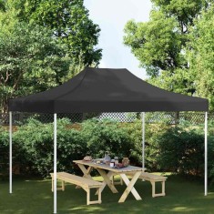 vidaXL Acoperiș pentru cort de petrecere, negru, 4,5 x 3 m, 270 g/m&sup2;