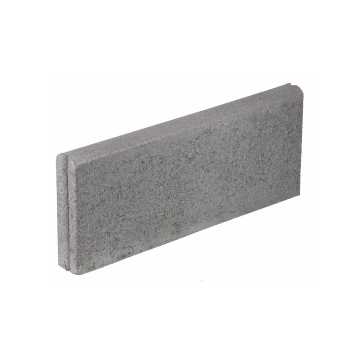 Bordura B4 Elis Pavaje, gri ciment, 500 x 50 x 200 mm