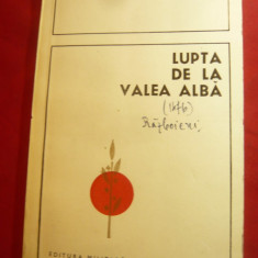 Stefan Olteanu - Lupta de la Valea Alba (Razboieni)1476-1976 Ed.Militara ,104pag