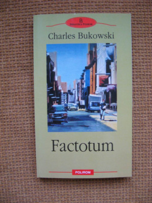 Charles Bukowski - Factotum foto