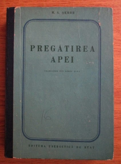 M. S. Skrob - Pregatirea apei