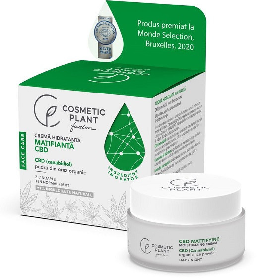 Crema face care hidratanta matifianta 50ml