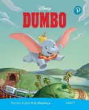 Disney Dumbo. Pearson English Kids Readers. A1 Level 1 with online audiobook - Paperback brosat - Kathryn Harper - Pearson