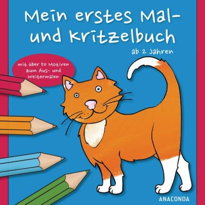 Mein erstes Mal- und Kritzelbuch foto