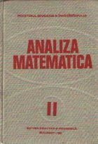 Analiza matematica, Volumul al II-lea, Editia a III-a (1980) foto