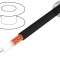 Cablu coaxial RG-H11AU litat negru 10,3mm