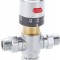 Vana de amestec termostatica NeoHGS, G1/2&rdquo;, filet exterior DN15, protectie antioparire, din alama/nichel, reglabila intre 20&deg;C-50&deg;C, apa calda menajer