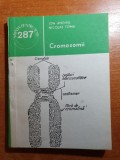 Cartea Cromozomii din 1987, Epoca de Aur, 156 pagini, stare buna