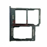 Suport SIM Negru Samsung Galaxy A41 A415 Original Slot SIM Card Tray