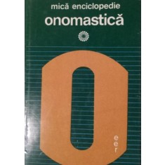 MICA ENCICLOPEDIE ONOMASTICA