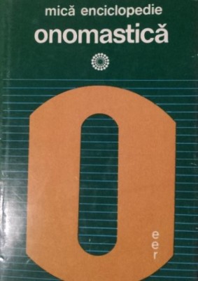 MICA ENCICLOPEDIE ONOMASTICA foto