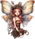 Sticker decorativ, Zana, Maro, 65 cm, 1279STK-4