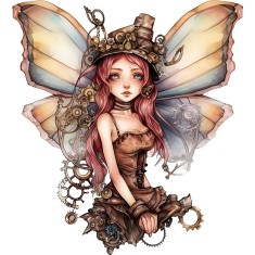 Sticker decorativ, Zana, Maro, 65 cm, 1279STK-4