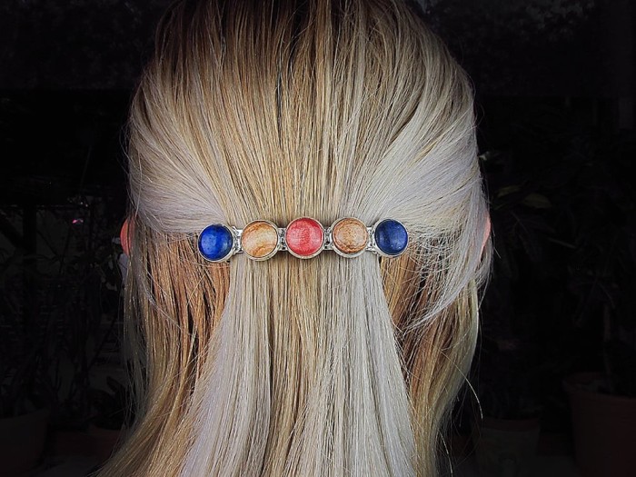 Set clama de par si 2 agrafe talisman zodia Capricorn