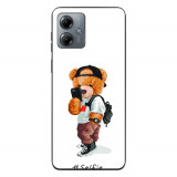 Husa compatibila cu Motorola Moto G14 Silicon Gel Tpu Model Bear Teddy Selfie