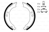 BOSCH 0 986 487 726 Set saboti frana, frana de mana