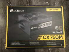 Sursa Corsair CX Series CX750, 750W, 80 Plus Bronze, Active PFC, ATX12V v2.4 foto