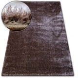 Covor Shaggy Verona maro, 80x150 cm, Dreptunghi, Poliester