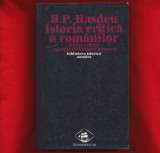&quot;Istoria critica a romanilor&quot;, Bogdan Petriceicu Hasdeu