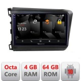 Navigatie Honda Civic 2012-2015 5510-132 Android Octa Core 720p 4+64 DSP 360 camera carplay android auto CarStore Technology