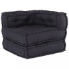 Puf modular Antracit 70x70x54 Material